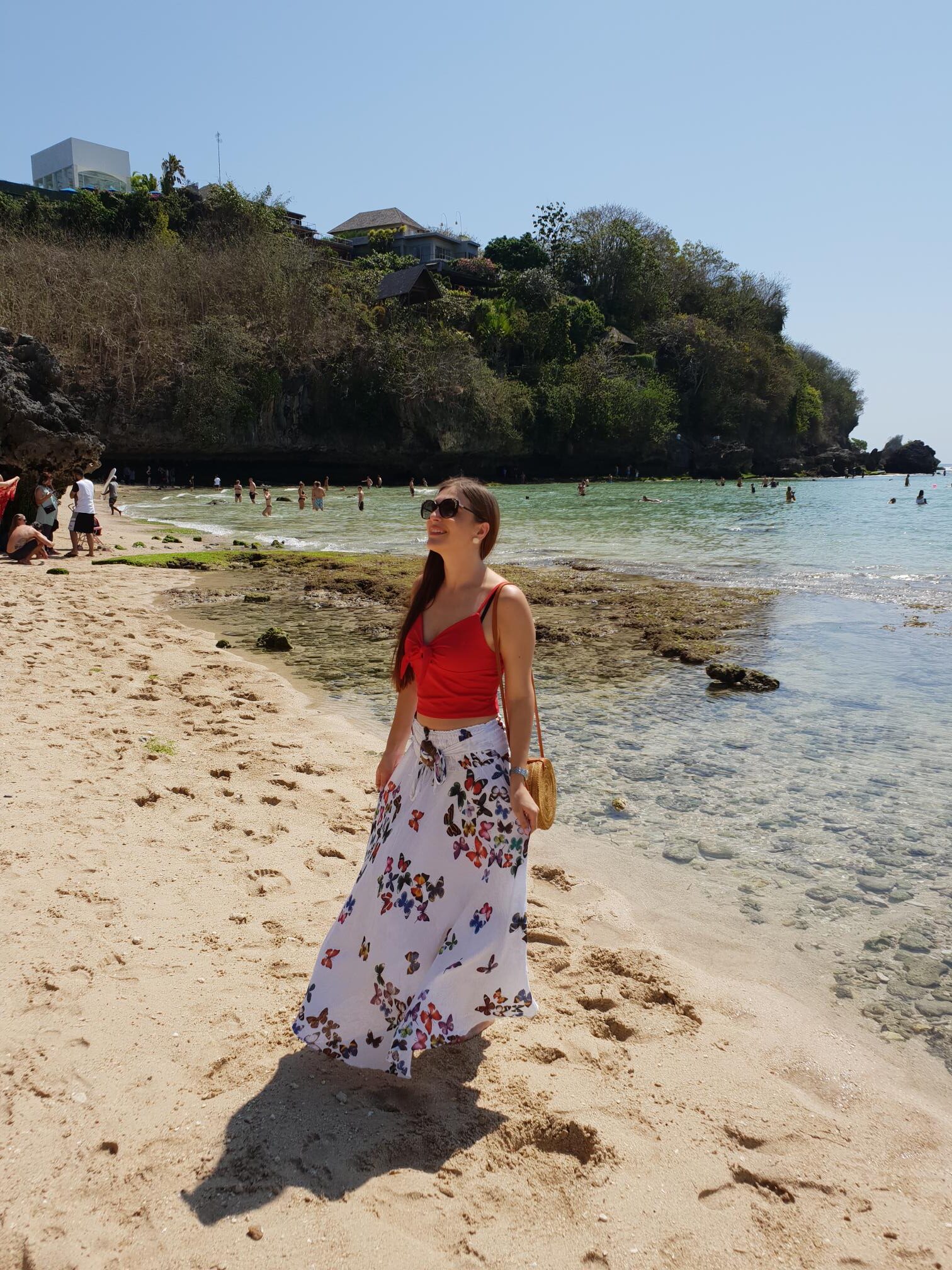 Famous beach from the movie Eat, Pray, Love