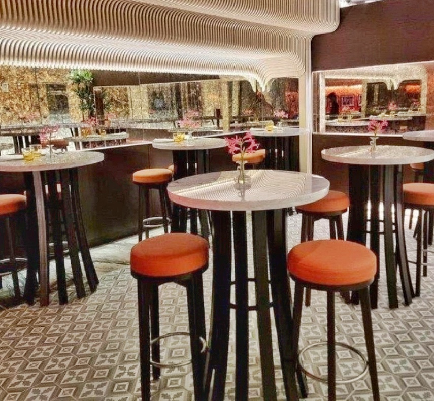 Jose by Pizzaro - Stylish interior of a Spanish restaurant with elegant decor and cozy dining atmosphere