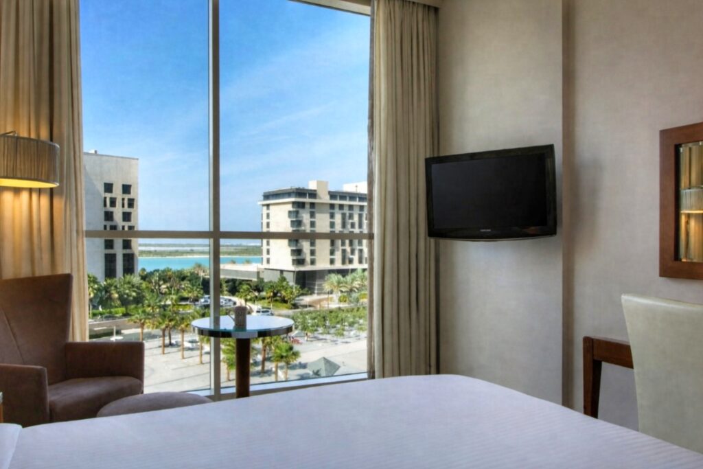 Sheikh Zayed Grand Mosque Yas Plaza Circuit by IHG, modern room view